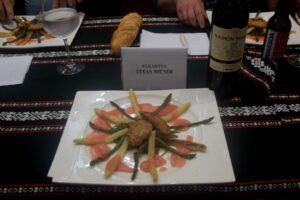 Platos de la Muestra Gastronómica de Errenteria